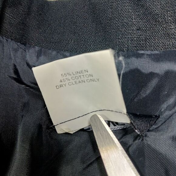 Mark Singer Software Women's Small Shacket/ Jacket. Embroidered Flowers/ Black.. - Picture 10 of 14